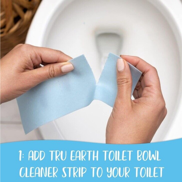 3 Packs TRU EARTH Eco-Strips Toilet Bowl Cleaner 12 Each, 36 Total Strips - Picture 4 of 7